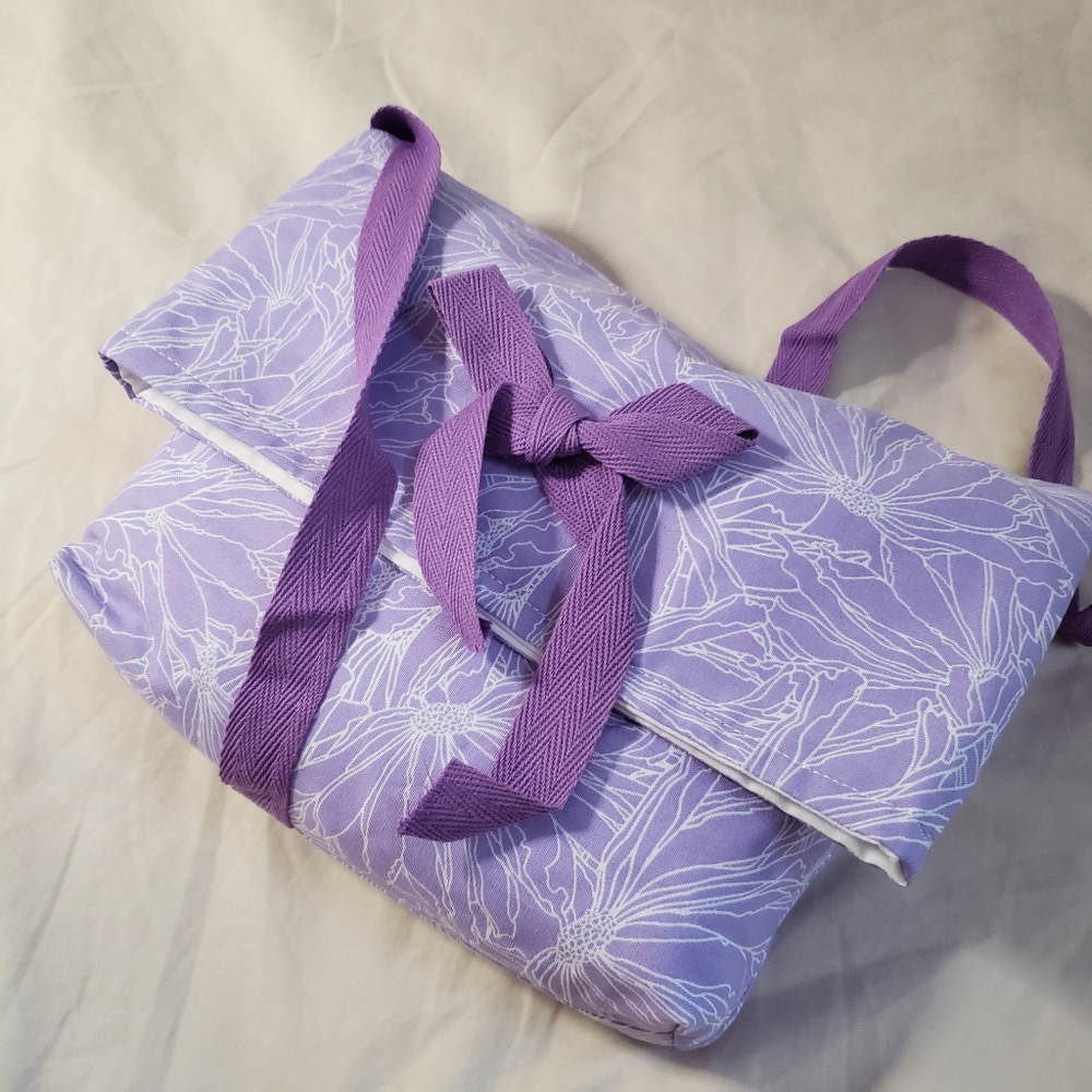 Foldover Clutch Bag W/Long Strap
